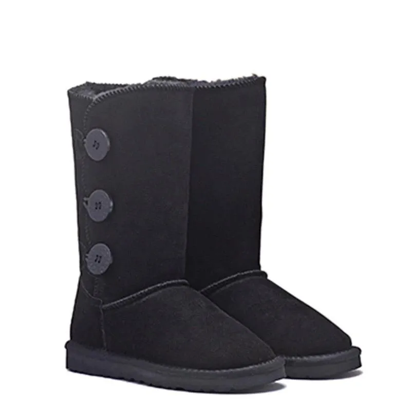 2019 New Arrival Boots Women snow shoes Winter Boots Women's Classic Leather Tall Snow Boot
