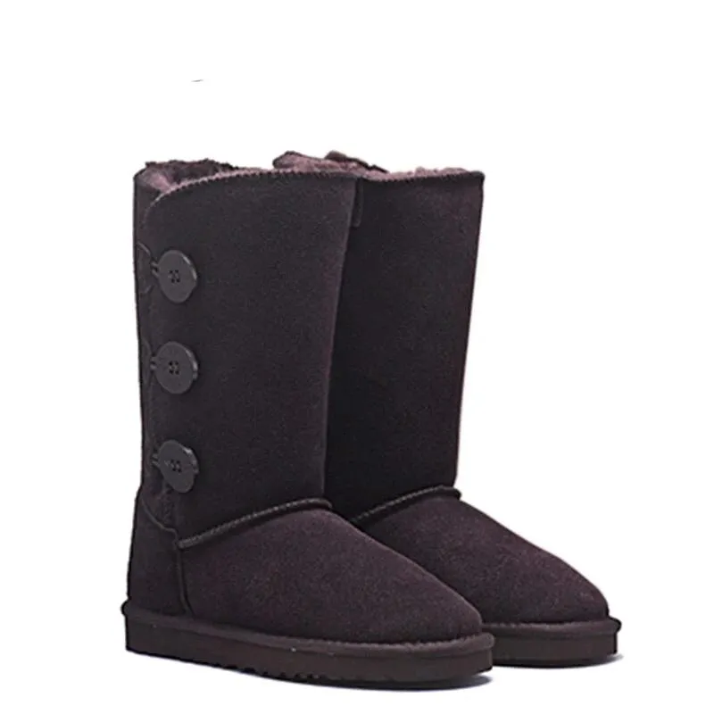 2019 New Arrival Boots Women snow shoes Winter Boots Women's Classic Leather Tall Snow Boot