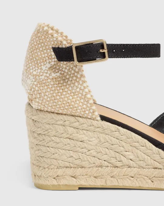 Bianca 6 Negro Espadrilles