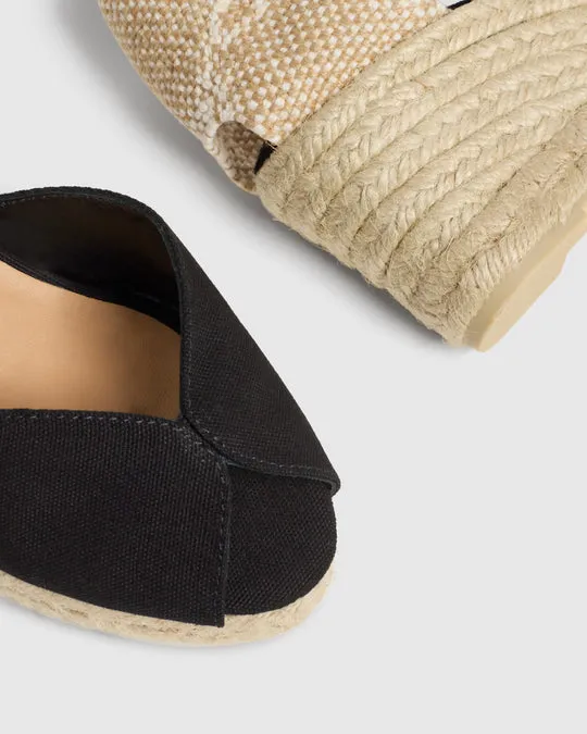 Bianca 6 Negro Espadrilles