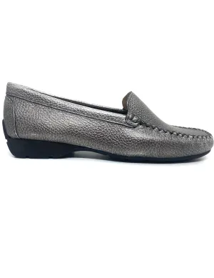 Maria Lya Tumbled Leather Loafer