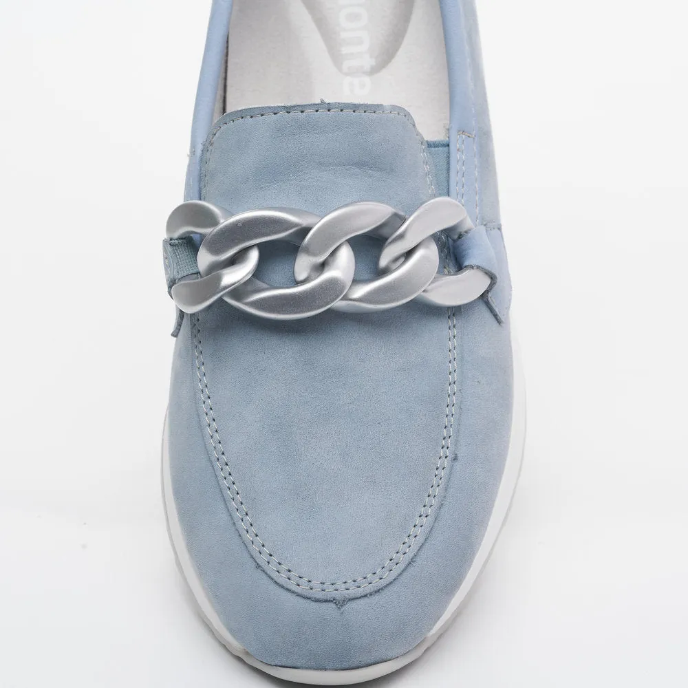 Remonte Ladies Chain Trim Sporty Loafer